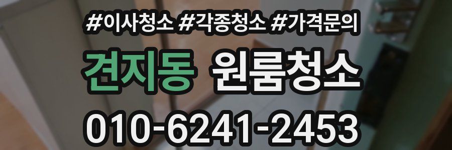 견지동 이사청소