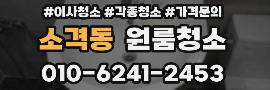 소격동 이사청소