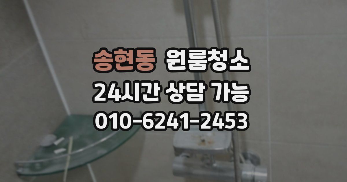 송현동 입주청소