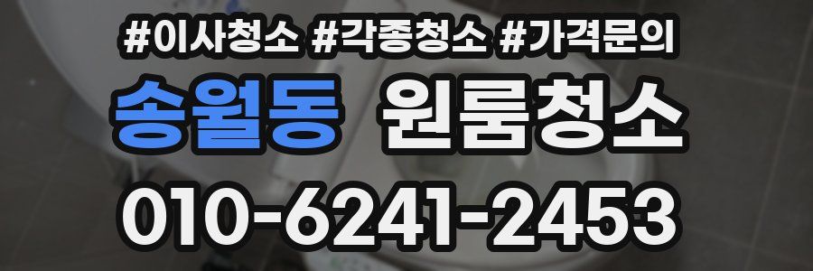 송월동 이사청소