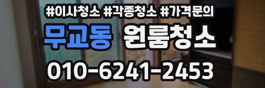 무교동 이사청소