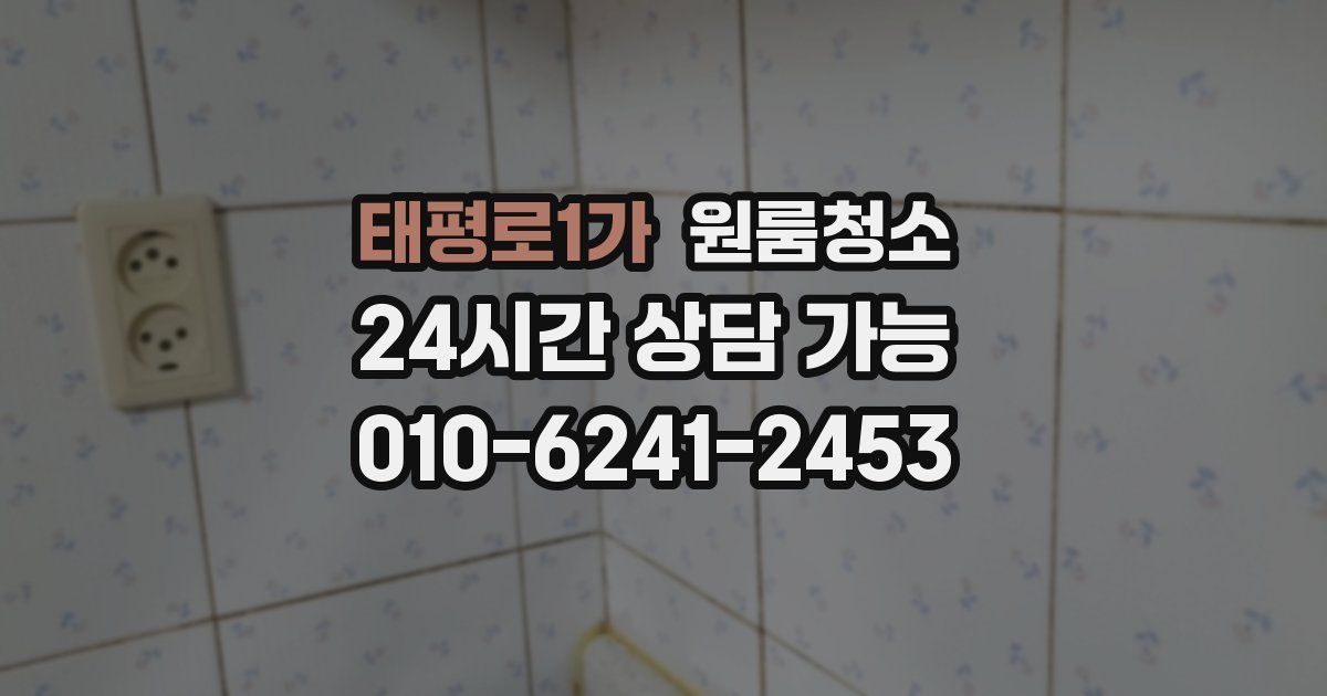 태평로1가 입주청소