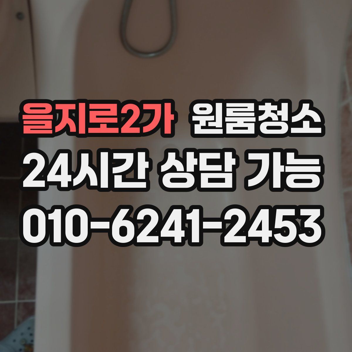 을지로2가 원룸청소