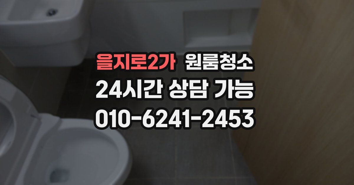 을지로2가 입주청소