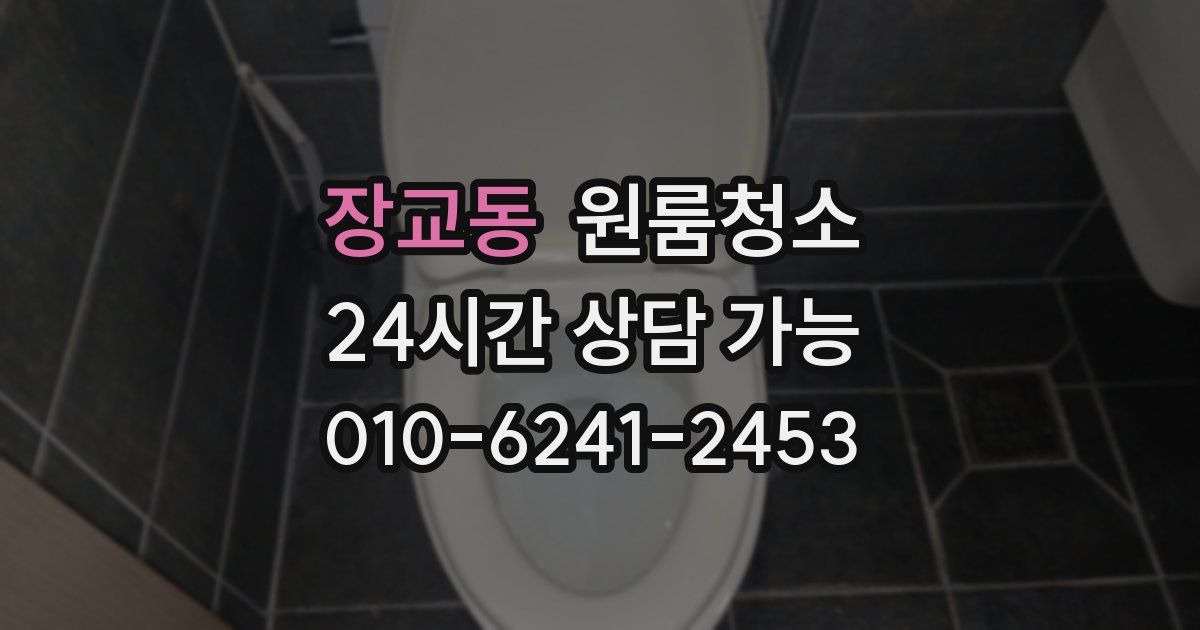 장교동 입주청소