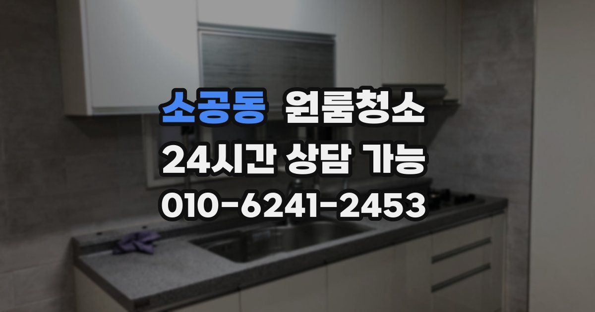 소공동 입주청소