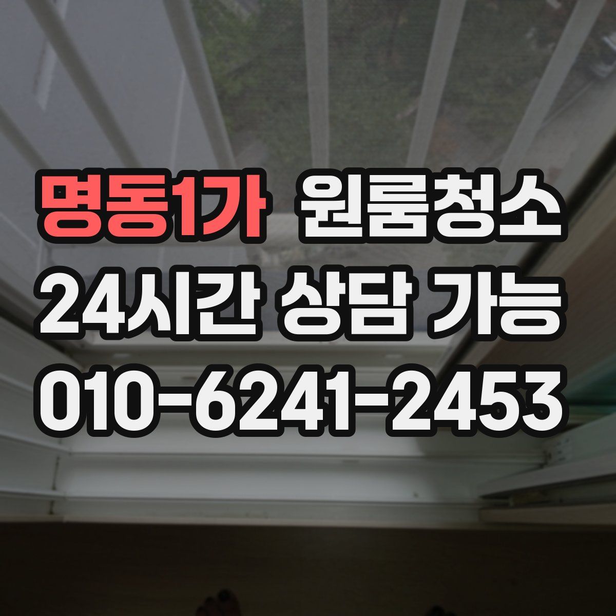 명동1가 원룸청소