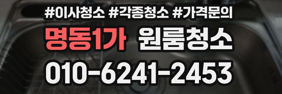 명동1가 이사청소