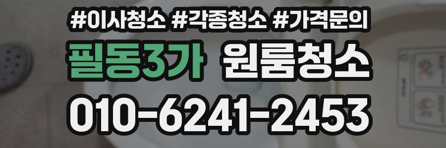 필동3가 이사청소