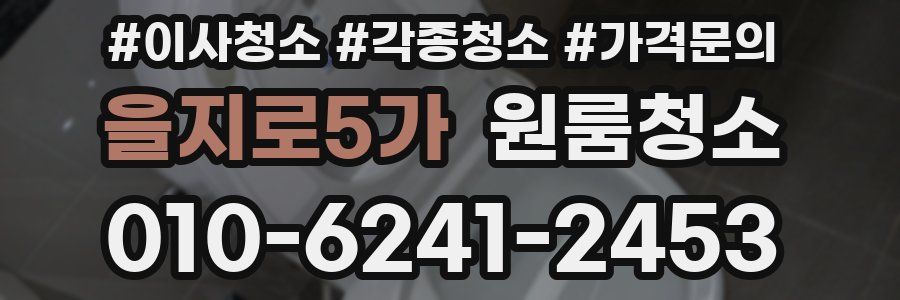 을지로5가 이사청소