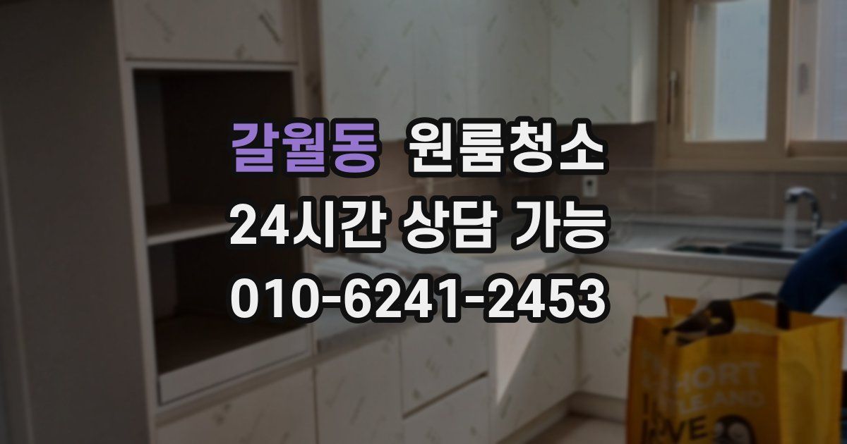 갈월동 입주청소