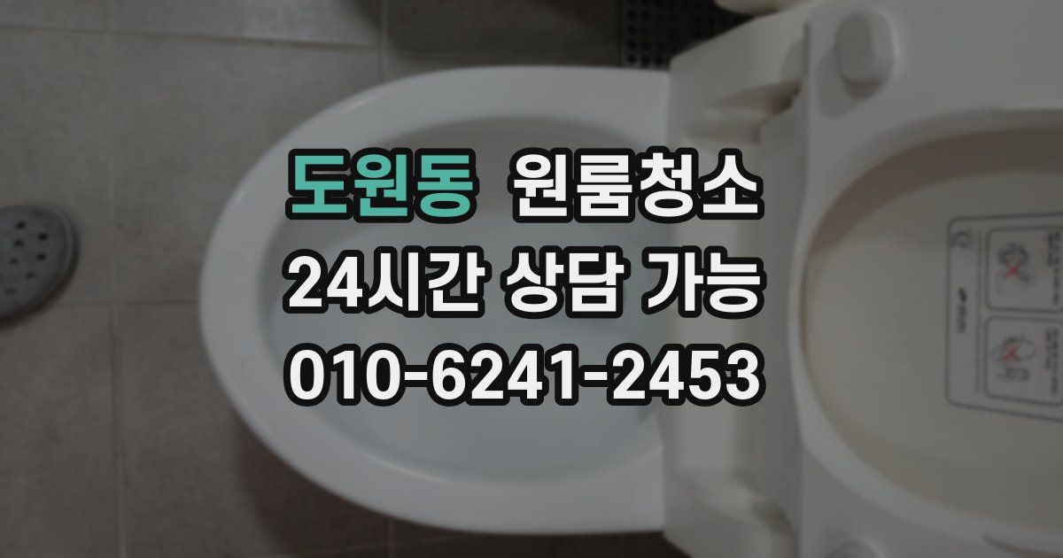 도원동 입주청소