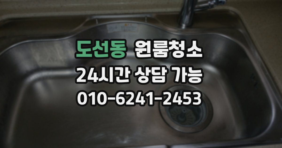 도선동 입주청소