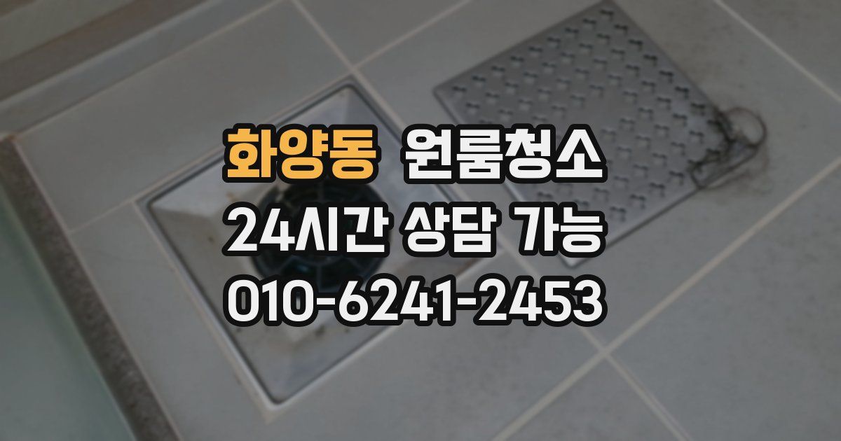 화양동 입주청소