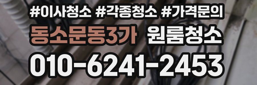 동소문동3가 이사청소
