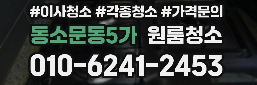 동소문동5가 이사청소