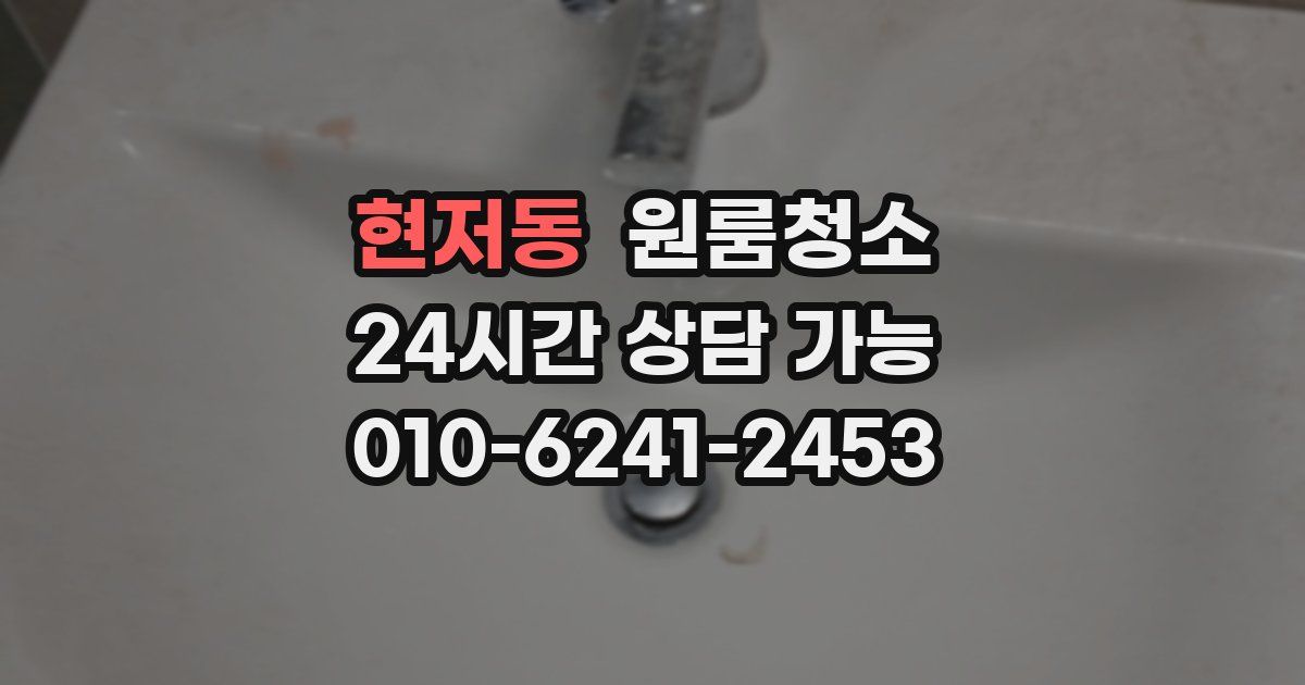 현저동 입주청소