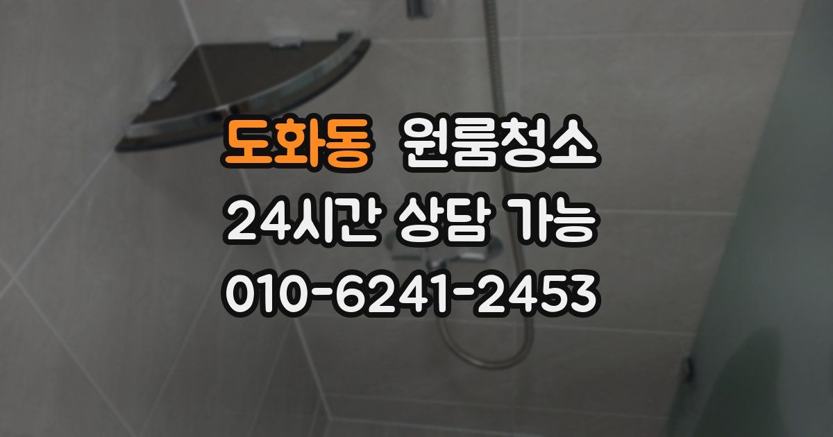 도화동 입주청소