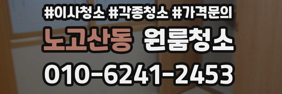 노고산동 이사청소