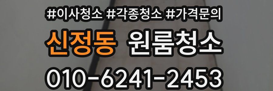 신정동 이사청소