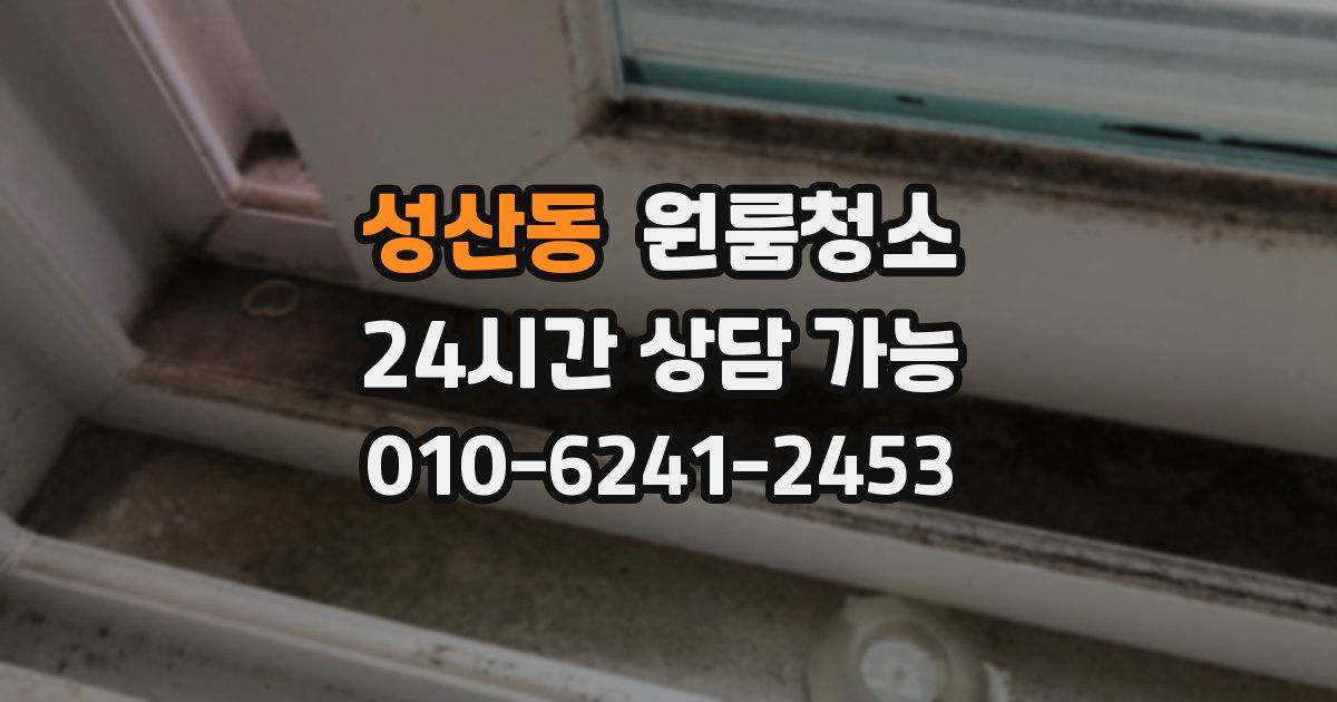 성산동 입주청소