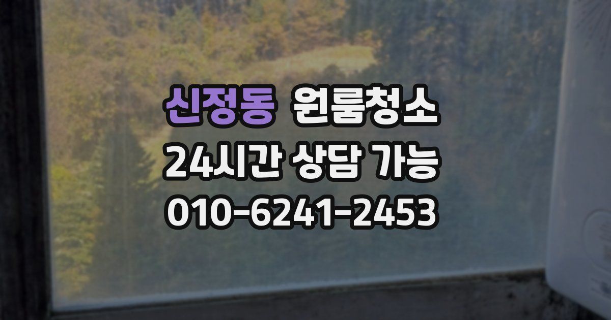 신정동 입주청소