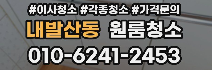 내발산동 이사청소