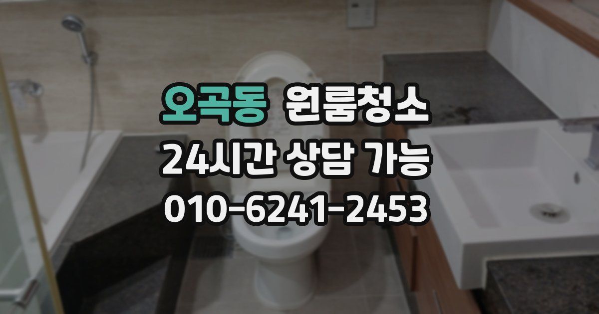 오곡동 입주청소