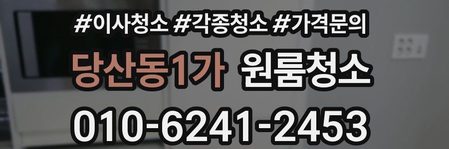 당산동1가 이사청소