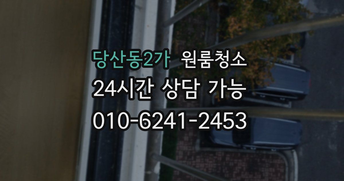 당산동2가 입주청소