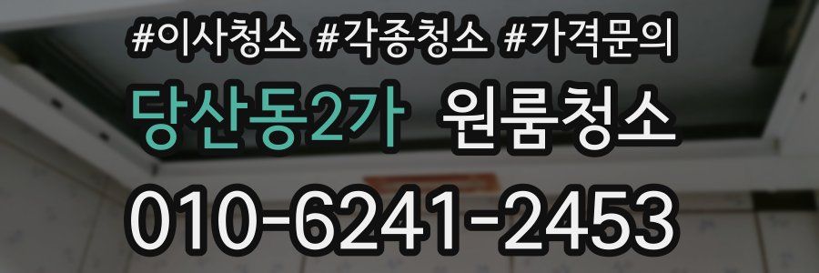 당산동2가 이사청소