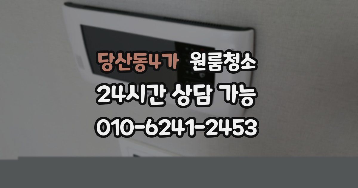 당산동4가 입주청소
