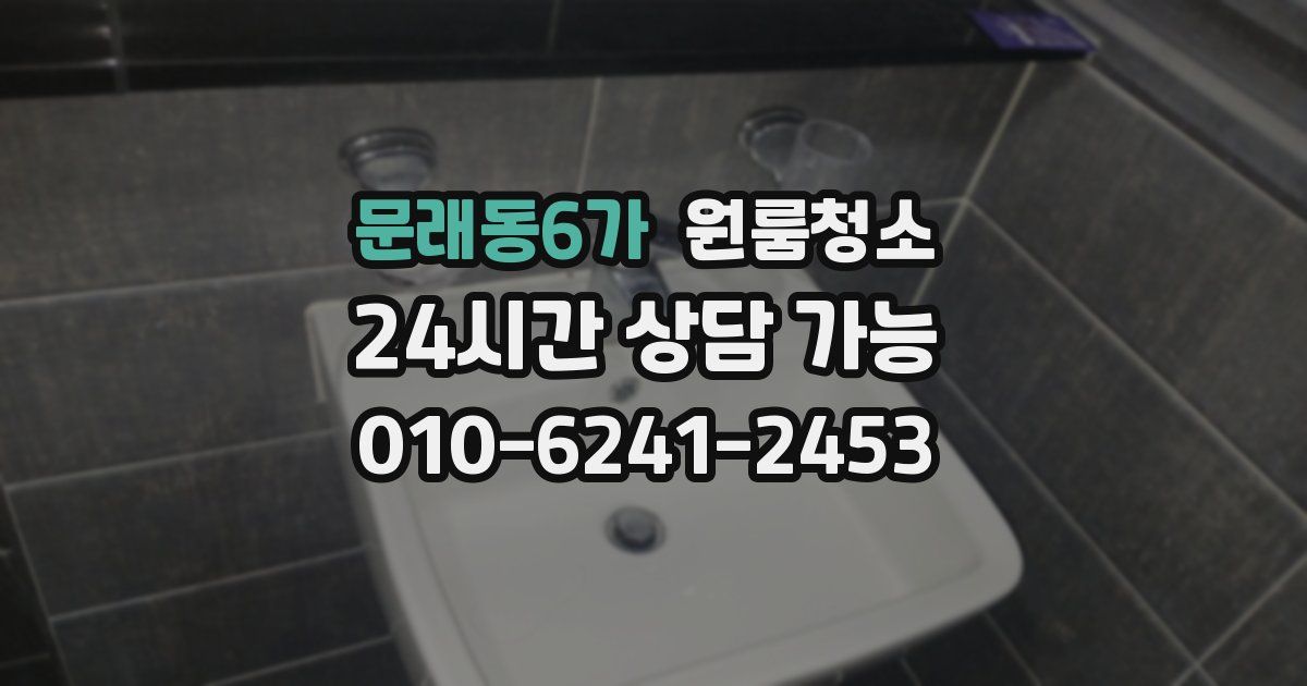 문래동6가 입주청소