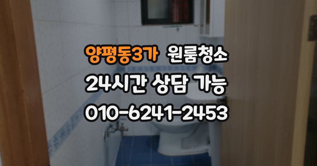 양평동3가 입주청소