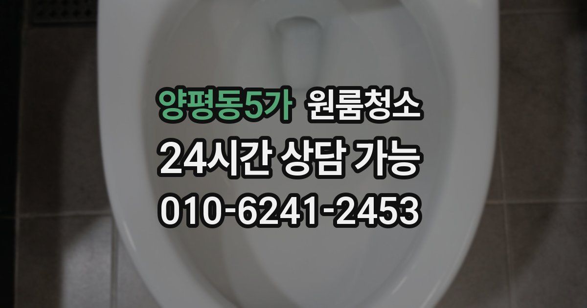 양평동5가 입주청소