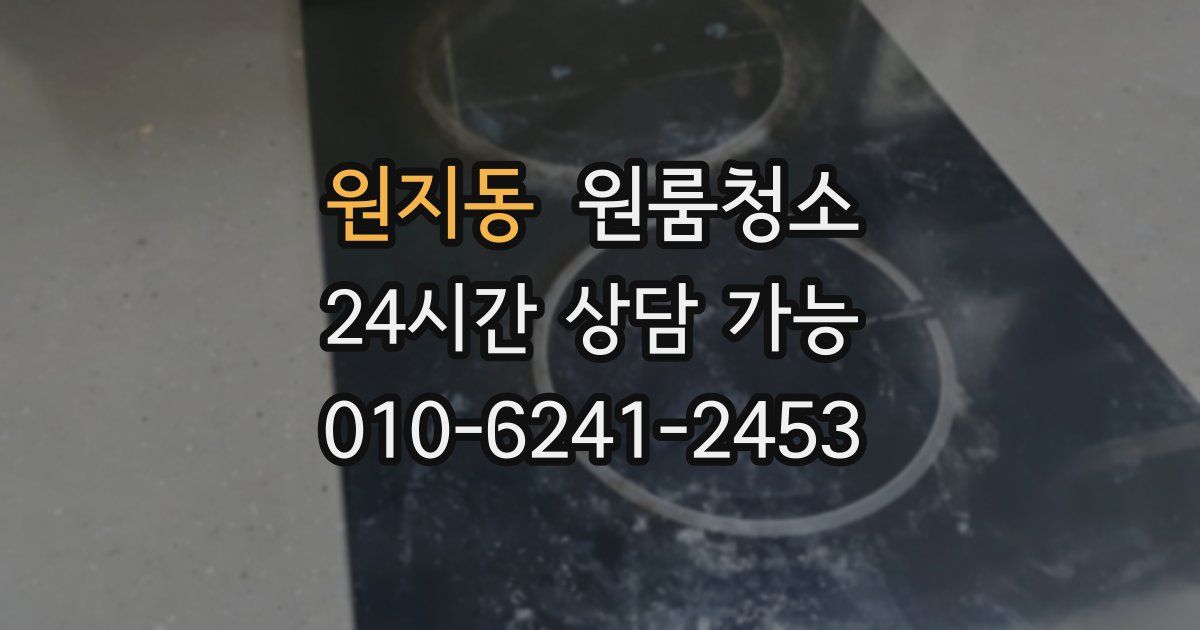 원지동 입주청소