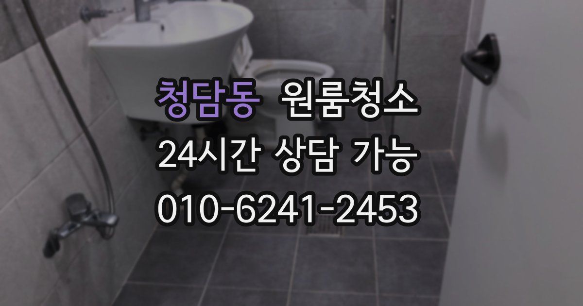 청담동 입주청소