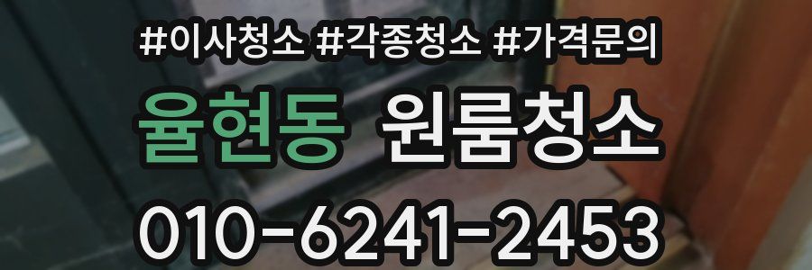 율현동 이사청소