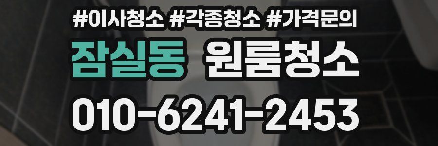 잠실동 이사청소