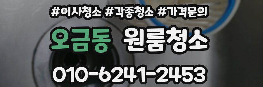 오금동 이사청소
