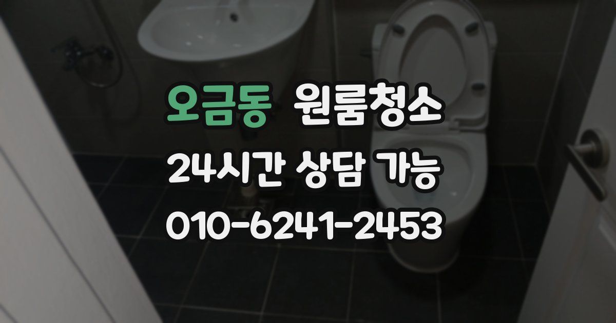 오금동 입주청소