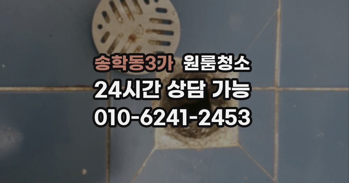 송학동3가 입주청소