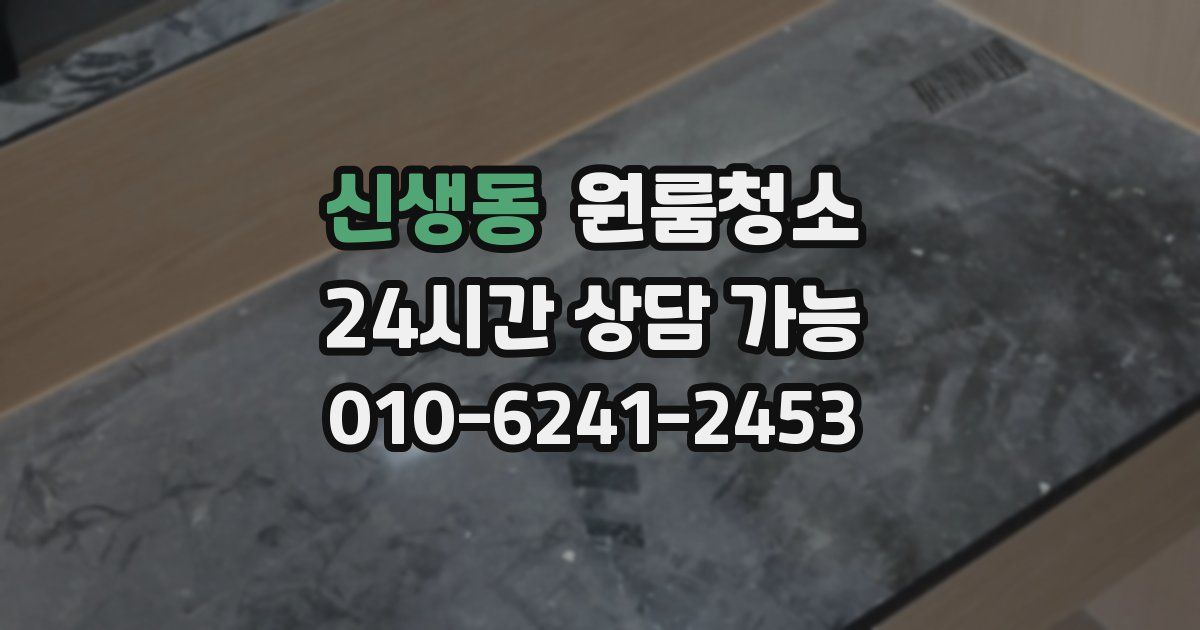 신생동 입주청소