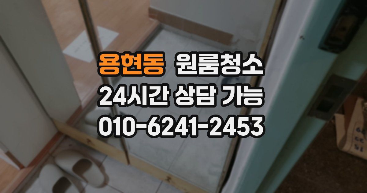 용현동 입주청소