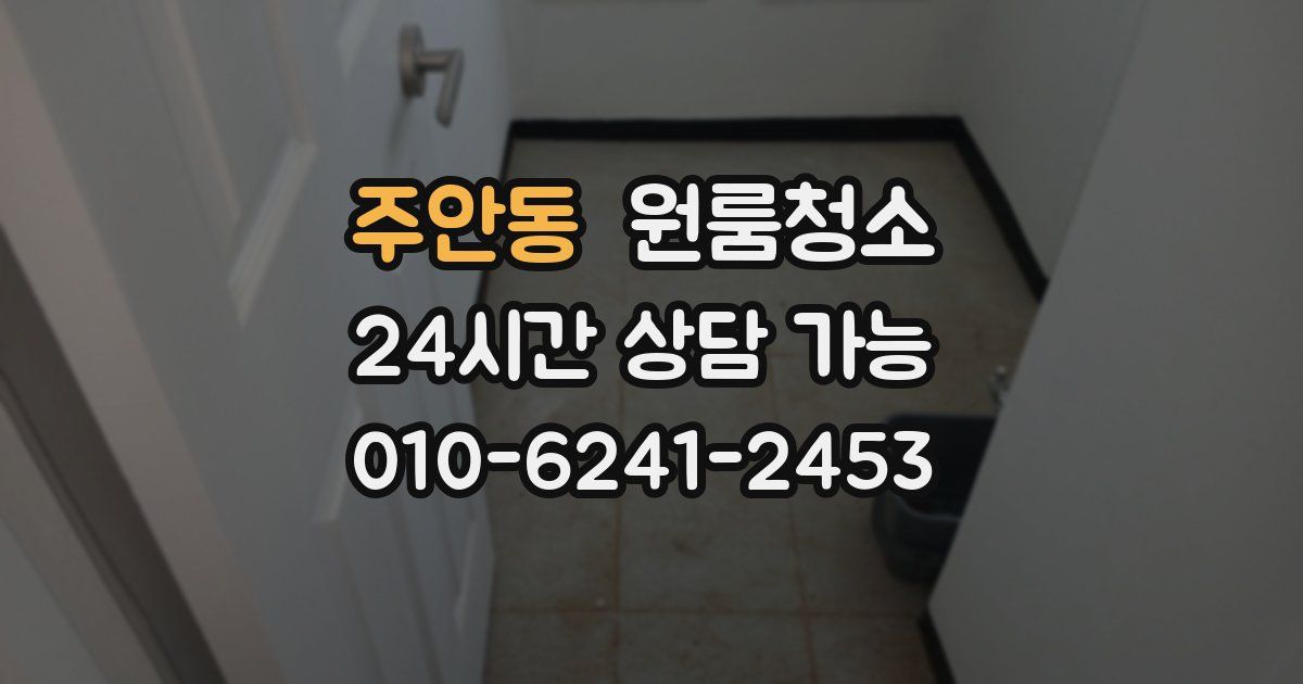 주안동 입주청소