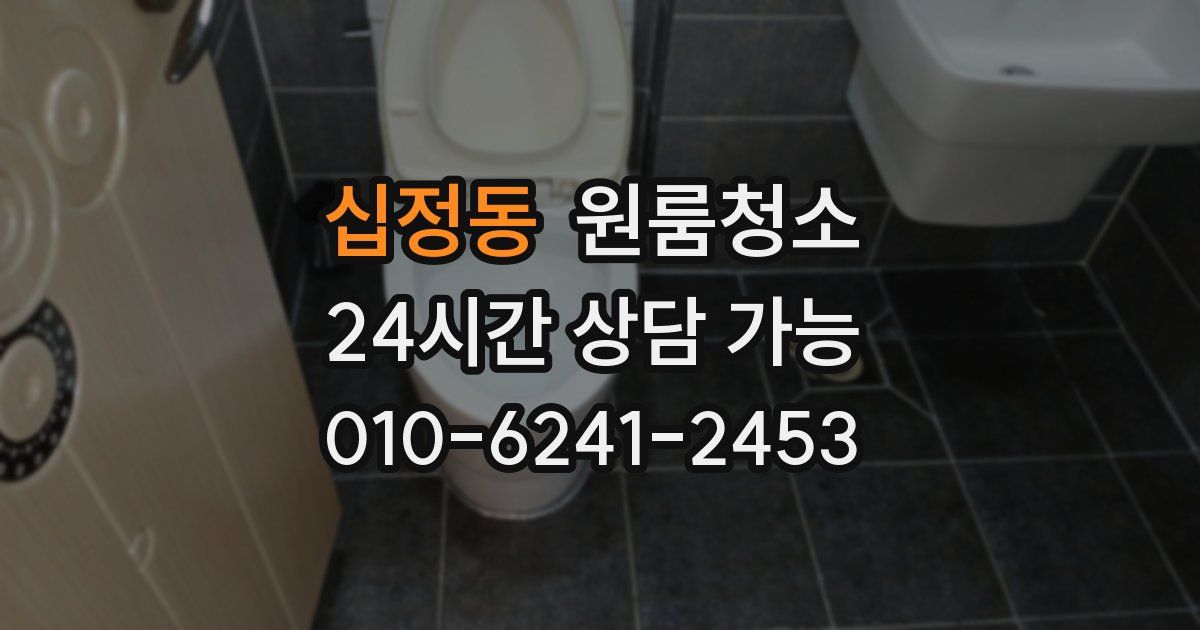 십정동 입주청소