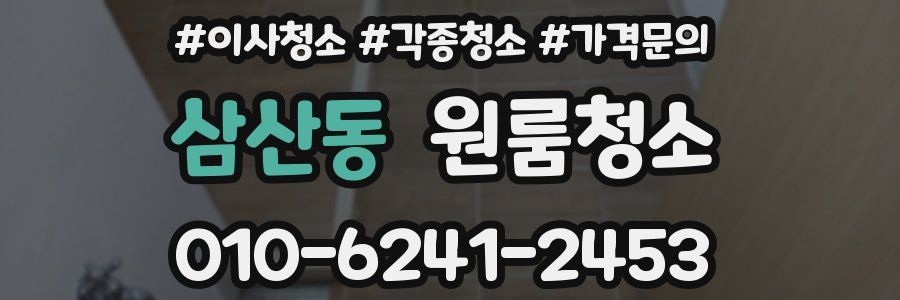 삼산동 이사청소