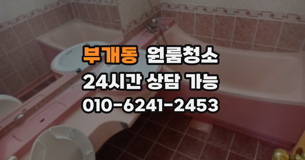부개동 입주청소