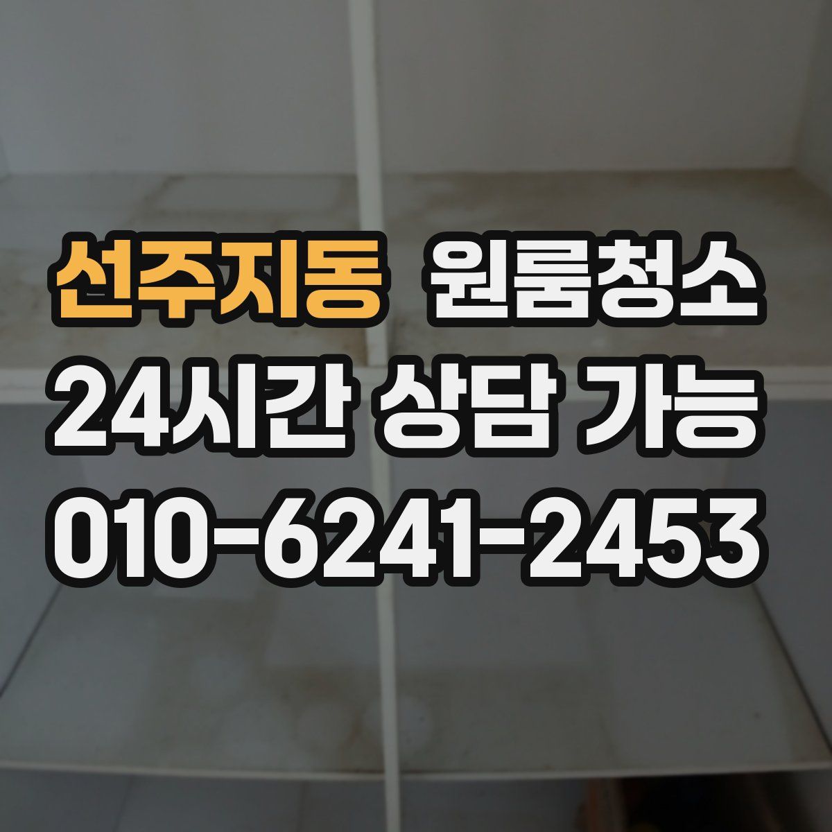 선주지동 원룸청소