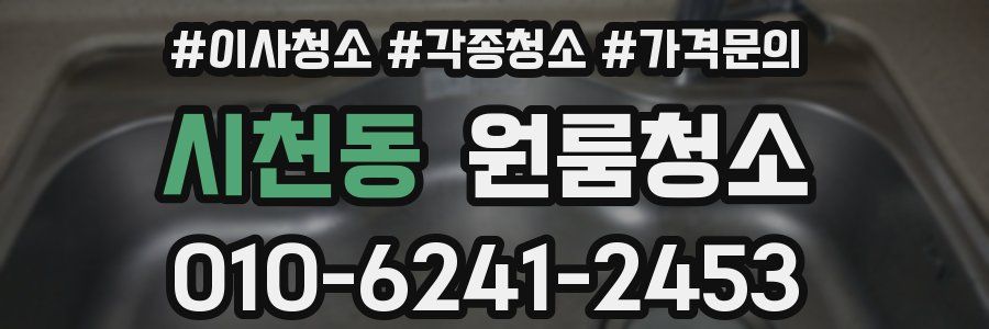 시천동 이사청소